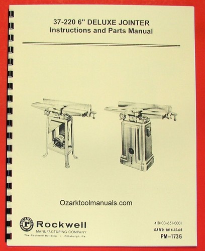 Rockwell 220 deluxe - 37-220, 6"