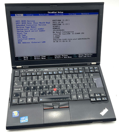 Lenovo thinkpad x220 computer - thinkpad,