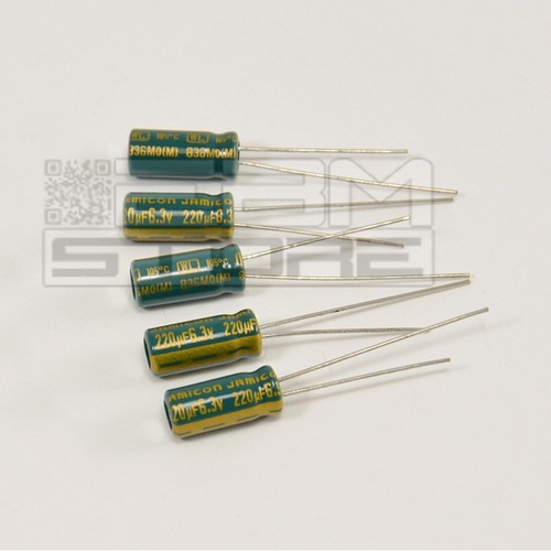 5pz condensatori elettrolitici - 5pz,
