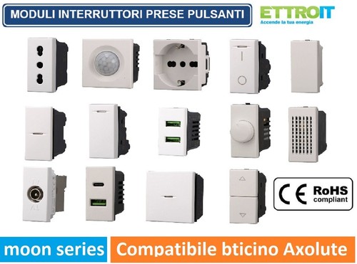 Serie bticino axolute - axolute, bianca